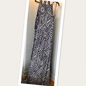 Large Halter-Style Maxi Dress